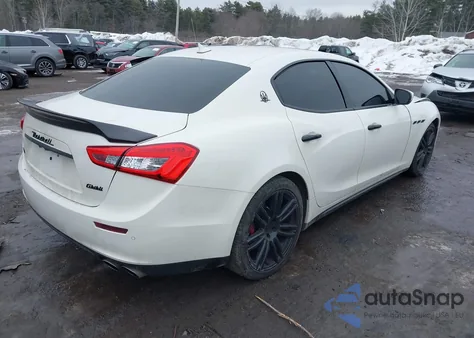 2017 Maserati Ghibli S Q4 z USA, uszkodzony, nr VIN ZAM57RTL1H1227470